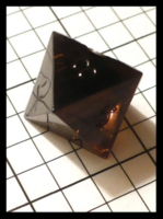 Dice : Dice - DM Collection - Gamescience Deep Brown Translucent - Ebay Sept 2011